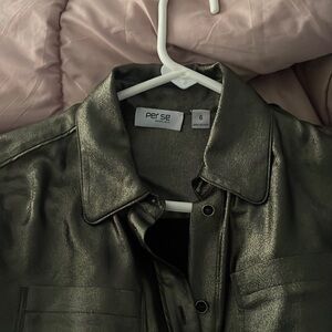 Well
Made Carlisle blouse 
Gold shine perfect for the office or a night out.